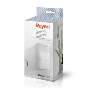 RAYEN šķidro ziepju dozators / balts / 400ml