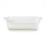 Le Creuset Rectangular Heritage Stoneware 26x19cm / 2,4L balts