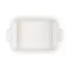 Le Creuset Rectangular Heritage Stoneware 26x19cm / 2,4L balts