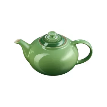 LE CREUSET akmenskeramikas tējkanna 1,3L zaļa