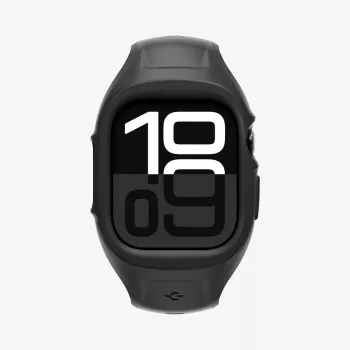 Spigen Liquid Air Pro - korpuss ar siksnu Apple Watch Ultra 49 mm (melns)