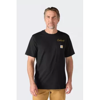 Carhartt Irvine Hard Work T-krekls BLACK