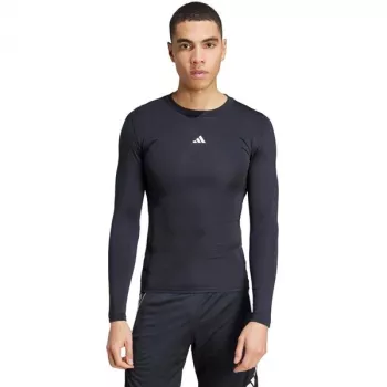 Vīriešu adidas Techfit garām piedurknēm T-krekls melns JP2944 XL