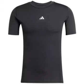 Vīriešu adidas Techfit īsām piedurknēm T-krekls melns JP4674 2XL