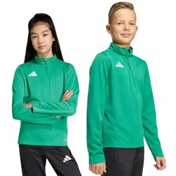 adidas Entrada 26 Training Top bērnu sporta krekls zaļš JZ6632 140cm