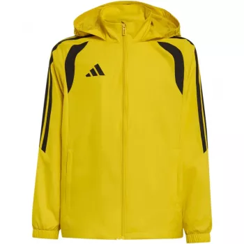 adidas Tiro 26 League Windbreaker bērnu vējjaka dzeltena KT2425 164cm