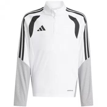 adidas Tiro 26 Competition Training Top bērnu sporta krekls white-grey KA7577 164cm