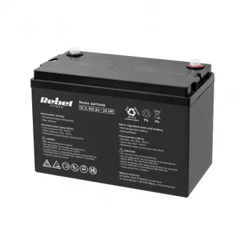 12V 100Ah Rebel Gel akumulators