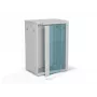 A-LAN ALANTEC 19 collu 18U 600x450 sienas skapis, pelēks
