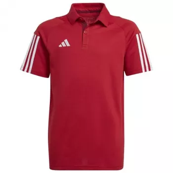 adidas Tiro 23 Competition Cotton Polo bērnu T-krekls sarkans HI4715 152cm