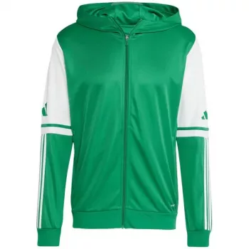 Vīriešu adidas Squadra 25 kapuce ar jaku zaļā un baltā krāsā JP3164 L