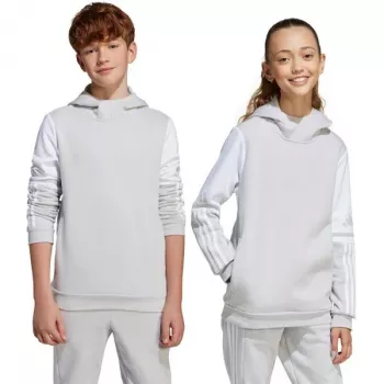 adidas Squadra 25 Sweat Hoody bērnu sporta krekls ar kapuci, pelēks JD4808 152cm