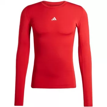 adidas Techfit Long Sleeve Tee vīriešu t-krekls sarkans JP2926 XL