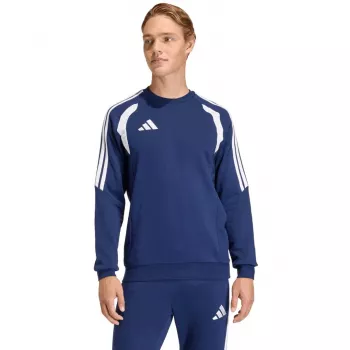 adidas Tiro 26 League Sweat Crew vīriešu sporta krekls tumši zils un balts KF5816 M