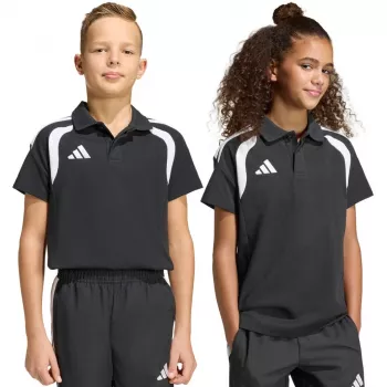 adidas Tiro 26 League Polo krekliņš bērniem, melns, KF3407, 164 cm
