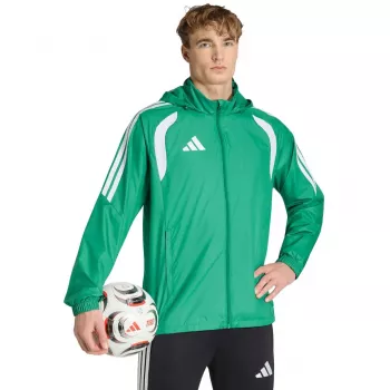 adidas Tiro 26 League Windbreaker vīriešu vējjaka zaļa JY9729 XL
