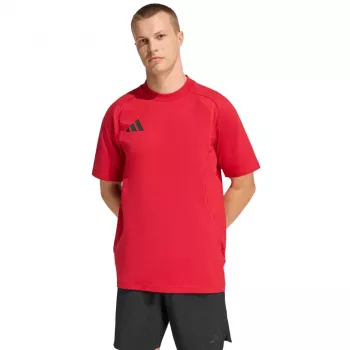 adidas Tiro 26 Travel Tee vīriešu krekls sarkanā krāsā KD1121 L