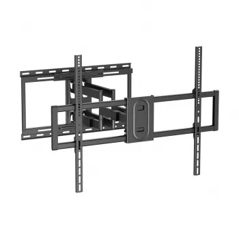 KRUGER & MATZ KM1310 pilna kustība TV sienas stiprinājums 23-55 collu ekrāniem, 35 kg, VESA 400x400, melns