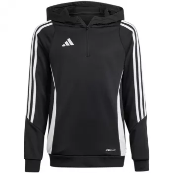 adidas Tiro 24 Training Hoodie bērniem, melna, IJ9960, 164 cm