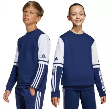 Adidas Squadra 25 Sweat Crew bērnu džemperis tumši zils JD4814 140cm