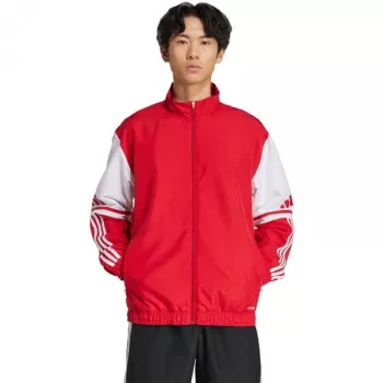 adidas Squadra 25 Presentation vīriešu futbola treniņjaka sarkanā JD2969 XL