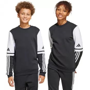 adidas Squadra 25 Sweat Crew bērnu krekls melns JE2773 140cm