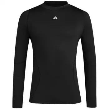adidas Techfit Cold.Rdy Longsleeve Tee vīriešu krekliņš ar garām piedurknēm, melns JL5623 M