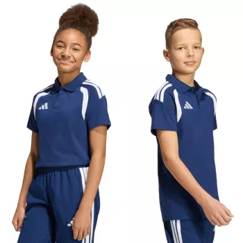 adidas Tiro 26 League Polo krekliņš bērniem tumši zilā krāsā KF3406 128cm