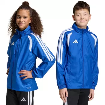 adidas Tiro 26 League Windbreaker bērnu vējjaka zilā JY9723 164cm
