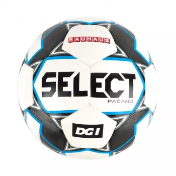 Futbola bumba Select Pagano DGI balti-melni-zila 17823 4. izmērs
