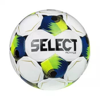 Futbola bumba Select FB Royale v26 FIFA Basic balti-zili-dzeltena 110053 5. izmērs