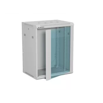 A-LAN ALANTEC 19 inch 15U 600x450 sienas skapis, pelēks