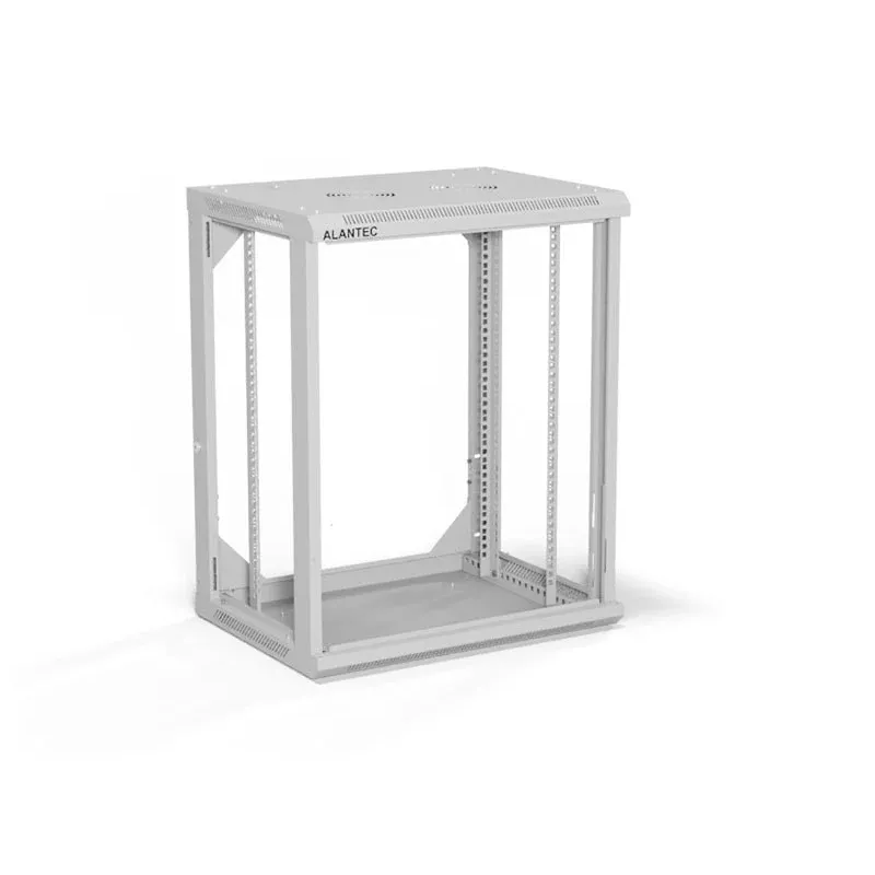 A-LAN ALANTEC 19 inch 15U 600x450 sienas skapis, pelēks