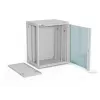 A-LAN ALANTEC 19 inch 15U 600x450 sienas skapis, pelēks