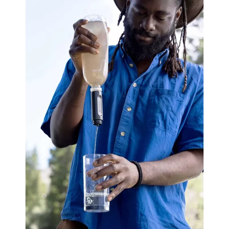 LifeStraw Peak Series melnais membrānas mikrofiltrs
