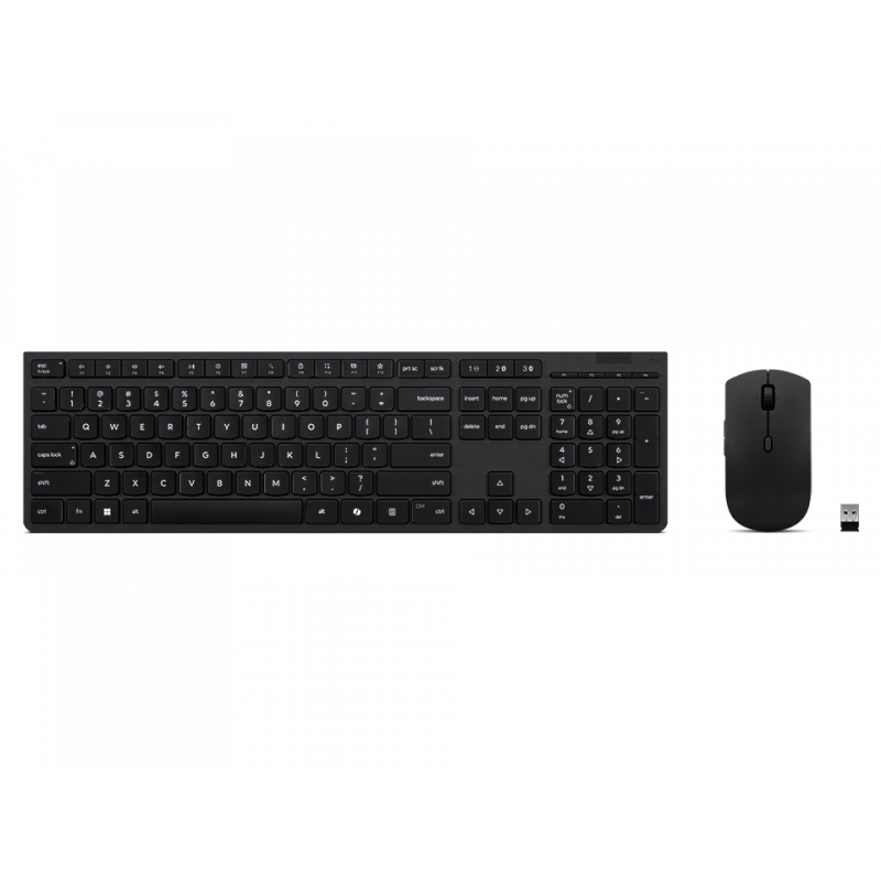LENOVO PROFESSIONAL WIRELESS RECHARGEABLE KEYBOARD & MOUSE AI FIN/?SWE