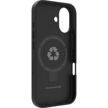 dbramante1928 Iceland Ultra aizmugures vāks Apple iPhone 17 - melns - MagSafe savietojams ar statīvu un D3O aizsardzību IUK3CL006712