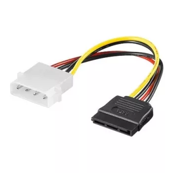 EXSYS S-ATA barošanas kabelis 1 x 4 pin uz 1 x 15 pin, 15 cm (EX-K3610)