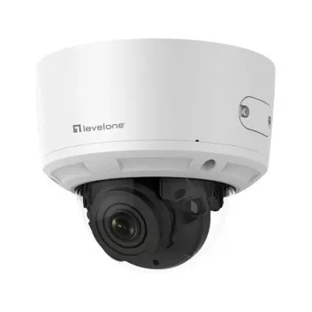 LevelOne FCS-3098 Gemini Zoom Dome IP kamera 8MP H.265 PoE IR iekštelpu/āra