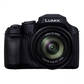Panasonic LUMIX DC-FZ82D Digitalā kamera - 18,1 MP, 60x optiskā tālummaiņa, 4K video, melna