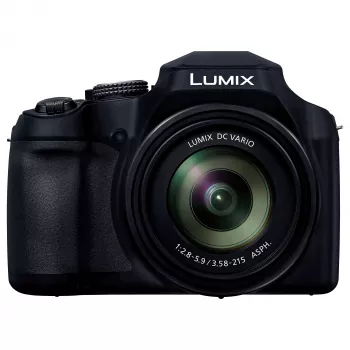 Panasonic LUMIX DC-FZ82D Digitalā kamera - 18,1 MP, 60x optiskā tālummaiņa, 4K video, melna