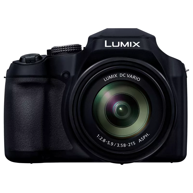 Panasonic LUMIX DC-FZ82D Digitalā kamera - 18,1 MP, 60x optiskā tālummaiņa, 4K video, melna