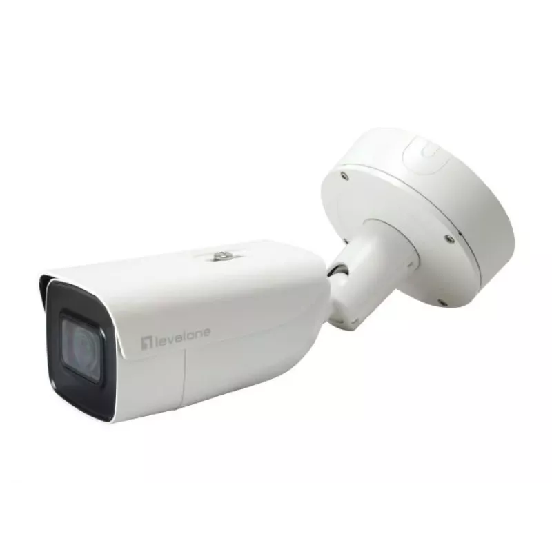 LevelOne FCS-5095 8MP āra bullet IP kamera ar IR, PoE, IK10