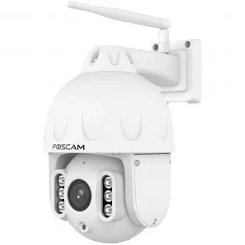 FOSCAM SD8P āra grozāmā Wi-Fi kamera, 8MP 4K, 4x optiskā tālummaiņa, IP66, balta