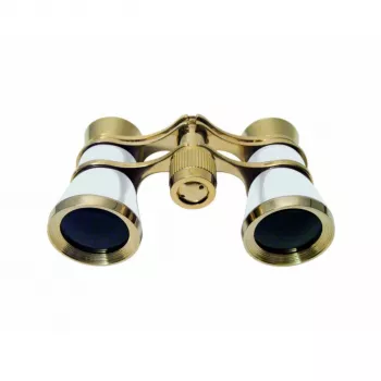BRAUN Opera 3x25 jumta prizmas binoklis zelta pērļu 20113