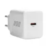 EFB Elektronik G301CE 30W USB-C GaN lādētājs ar 2m USB-C kabeli, balts