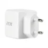 EFB Elektronik G201CE 20W USB-C GaN sienas lādētāja komplekts ar 2m USB-C kabeli, PD3.0 un QC3.0, balts