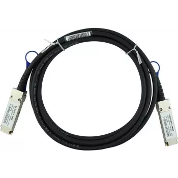 BlueOptics QSFP28-DAC-2M-RW-BL InfiniBand kabelis, melns