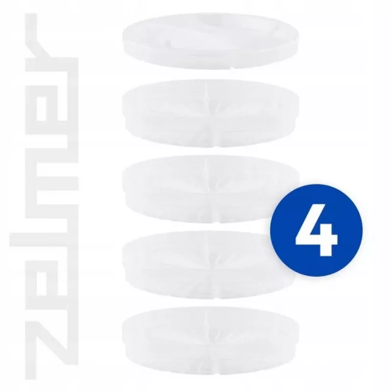 Zelmer ZFD2025 pārtikas žāvētājs, 5 paplātes, 520 W, elektroniskā temperatūras kontrole 35–70°C, taimeris 1–48 h, LED displejs, balts/pelēks