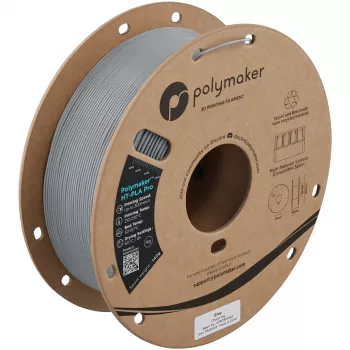 Polymaker PolyTerra HTPLA Pro pelēks 1kg 1,75mm 3D printera filamentas PA20003